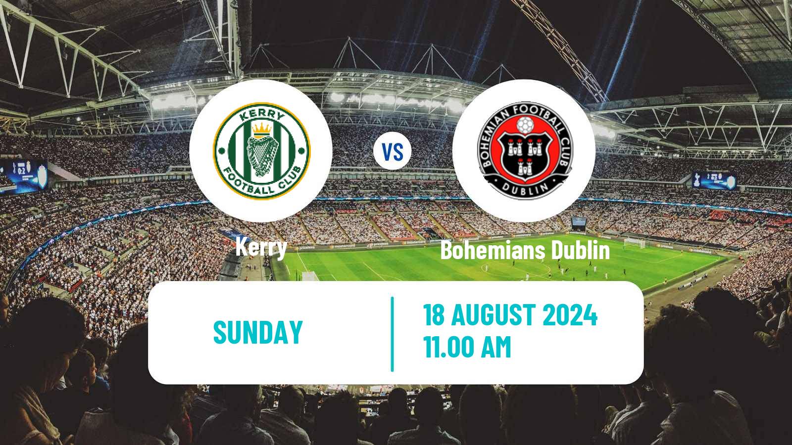 Soccer Irish FAI Cup Kerry - Bohemians Dublin