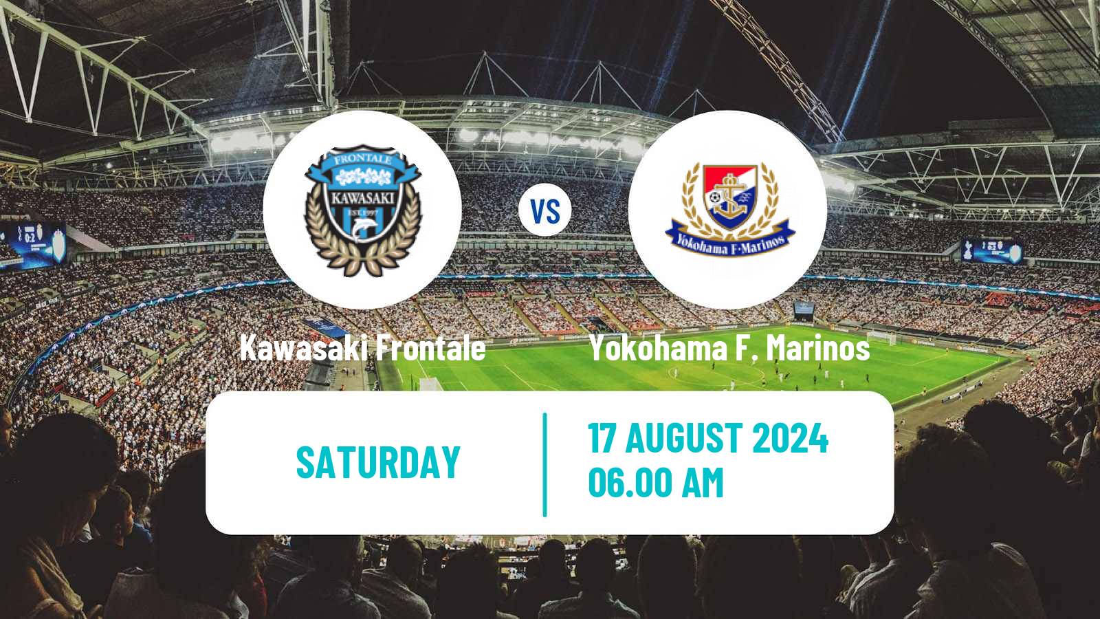 Soccer Japan J1 League Kawasaki Frontale - Yokohama F. Marinos