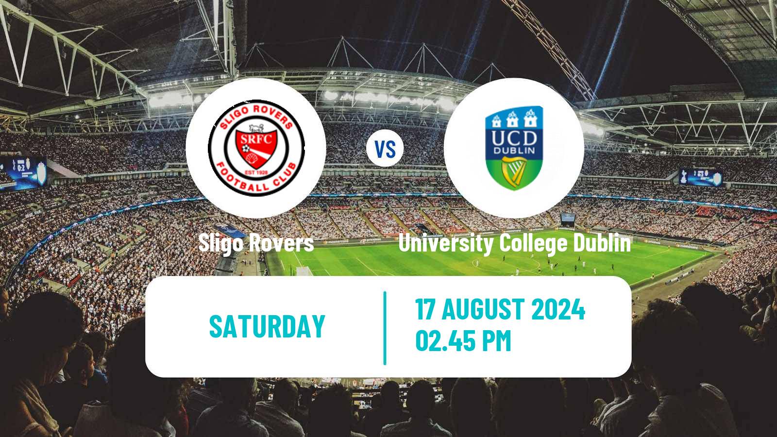 Soccer Irish FAI Cup Sligo Rovers - University College Dublin