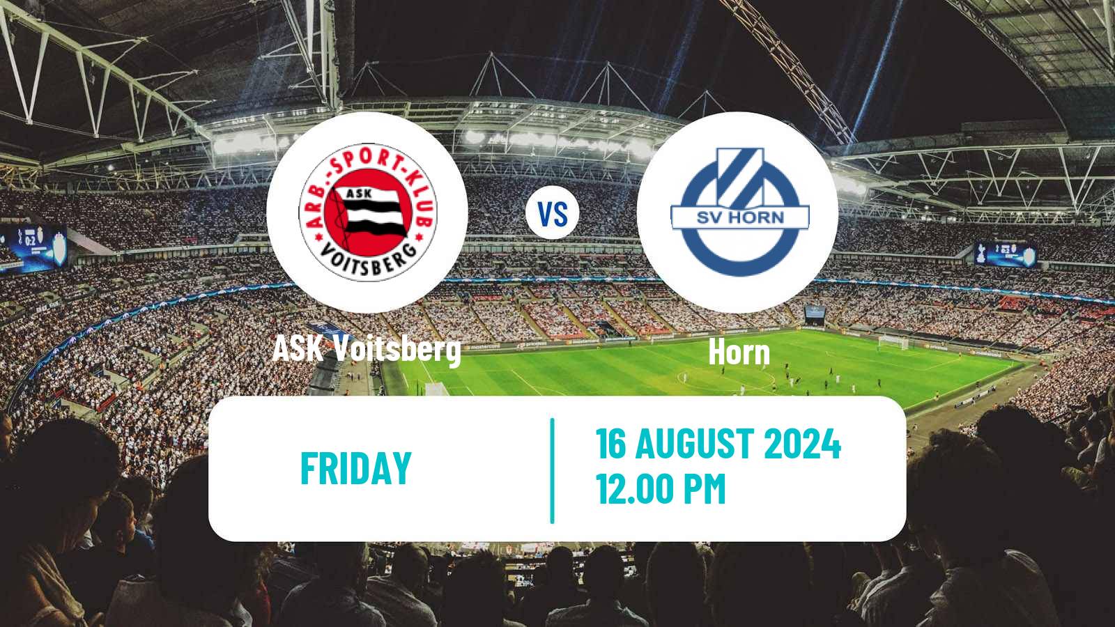 Soccer Austrian 2 Liga ASK Voitsberg - Horn