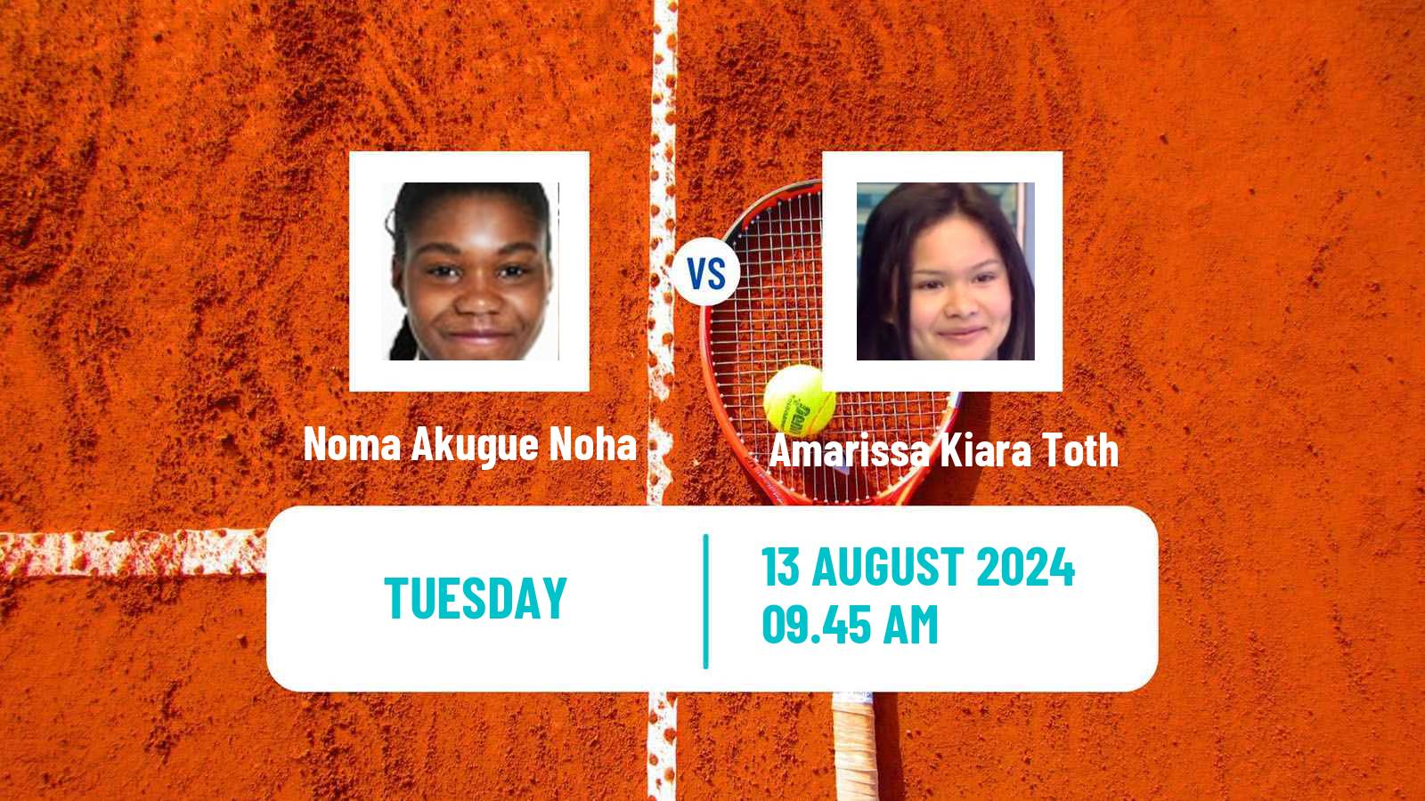 Tennis ITF W75 Amstetten Women Noma Akugue Noha - Amarissa Kiara Toth