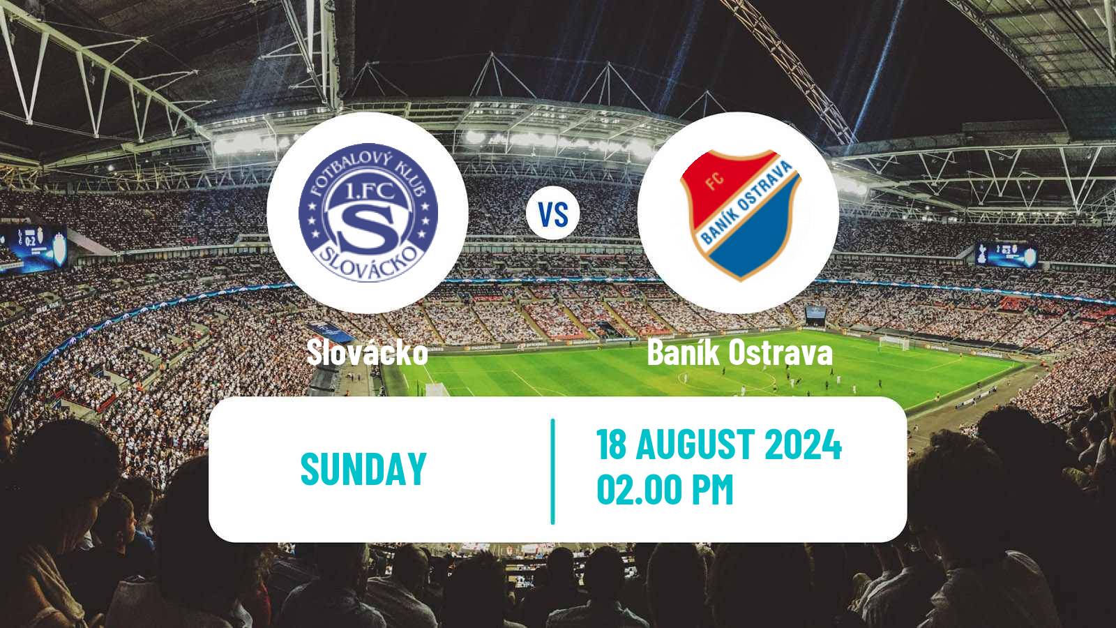 Soccer Czech 1 Liga Slovácko - Baník Ostrava