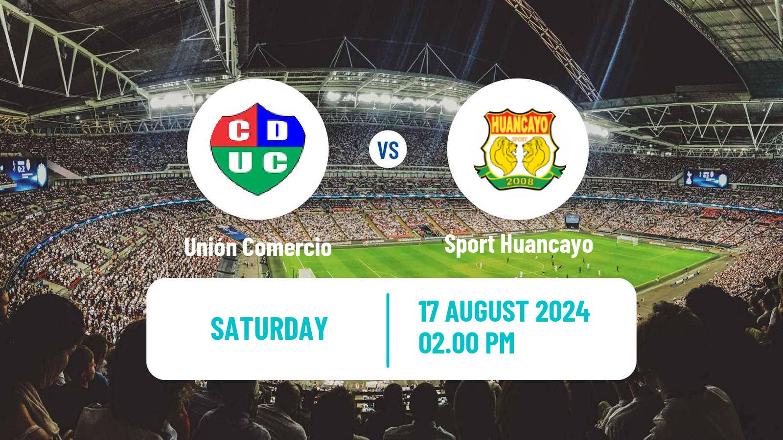 Soccer Peruvian Liga 1 Unión Comercio - Sport Huancayo