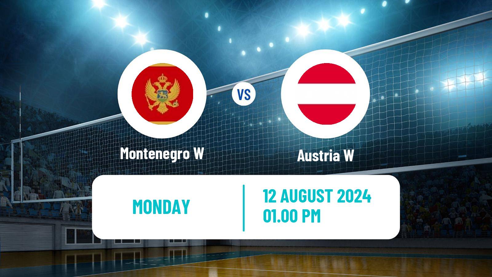 Volleyball Friendly International Volleyball Women Montenegro W - Austria W