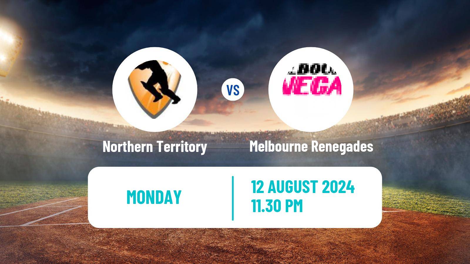 Cricket Australian Top End Series Northern Territory - Melbourne Renegades