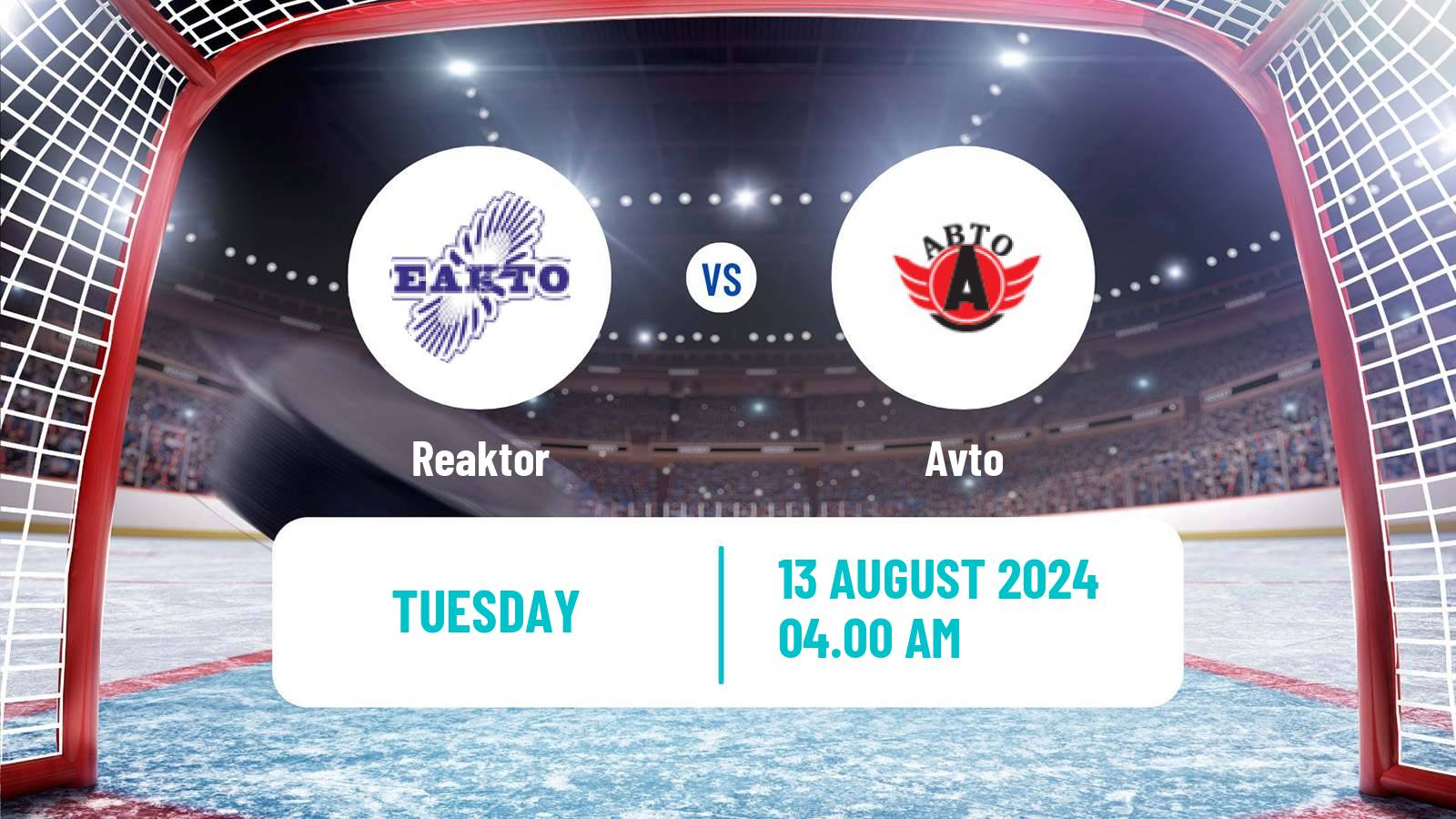 Hockey Club Friendly Ice Hockey Reaktor - Avto