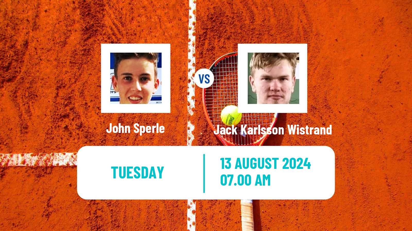 Tennis ITF M15 Ystad Men John Sperle - Jack Karlsson Wistrand