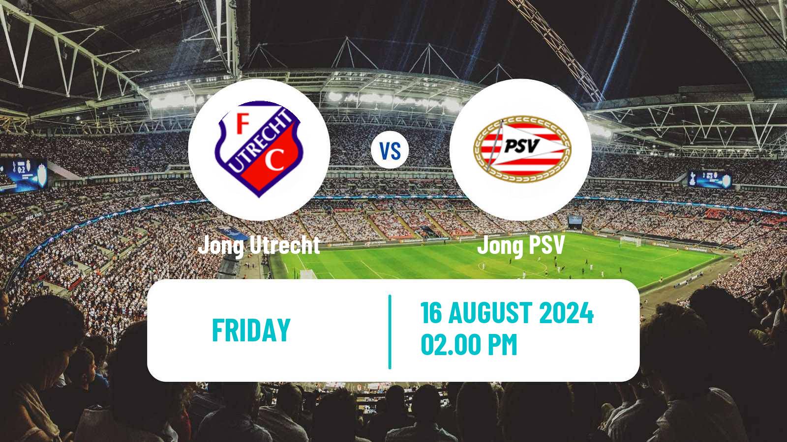 Soccer Dutch Eerste Divisie Jong Utrecht - Jong PSV