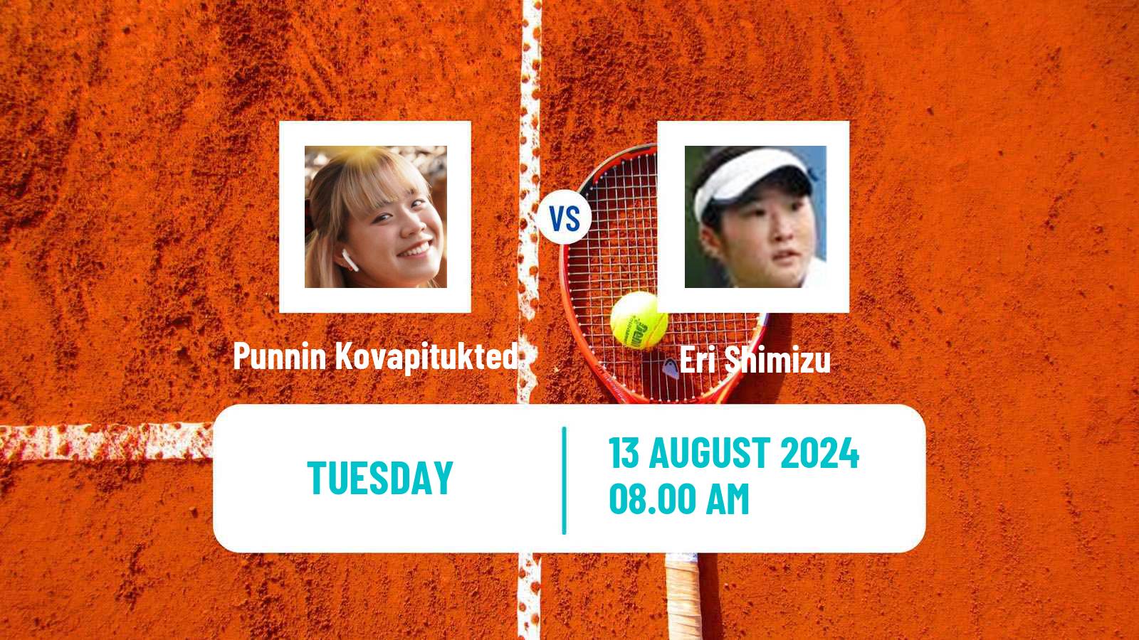 Tennis ITF W35 Aldershot Women 2024 Punnin Kovapitukted - Eri Shimizu