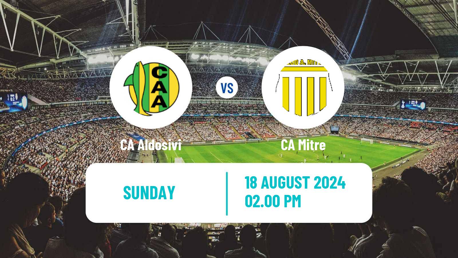 Soccer Argentinian Primera Nacional Aldosivi - Mitre