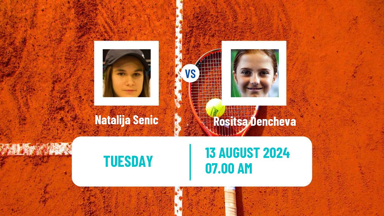 Tennis ITF W75 Kursumlijska Banja Women Natalija Senic - Rositsa Dencheva