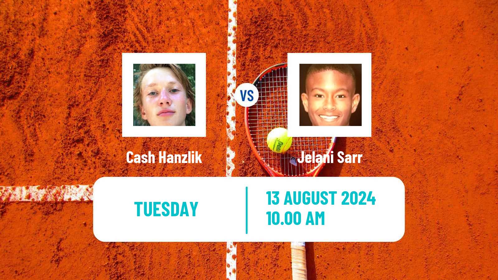 Tennis ITF M15 Huntsville Al Men Cash Hanzlik - Jelani Sarr