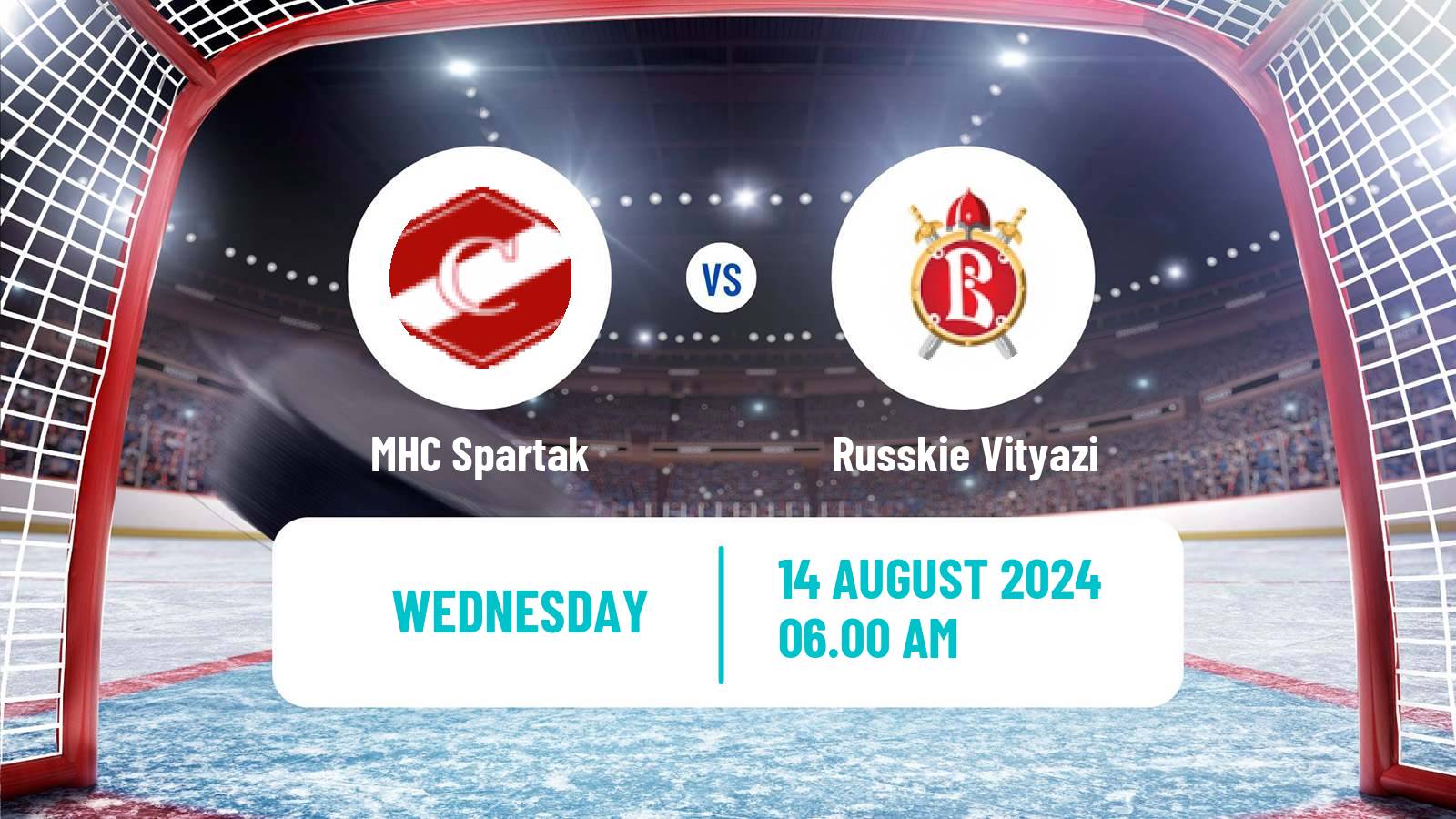 Hockey Club Friendly Ice Hockey MHC Spartak - Russkie Vityazi