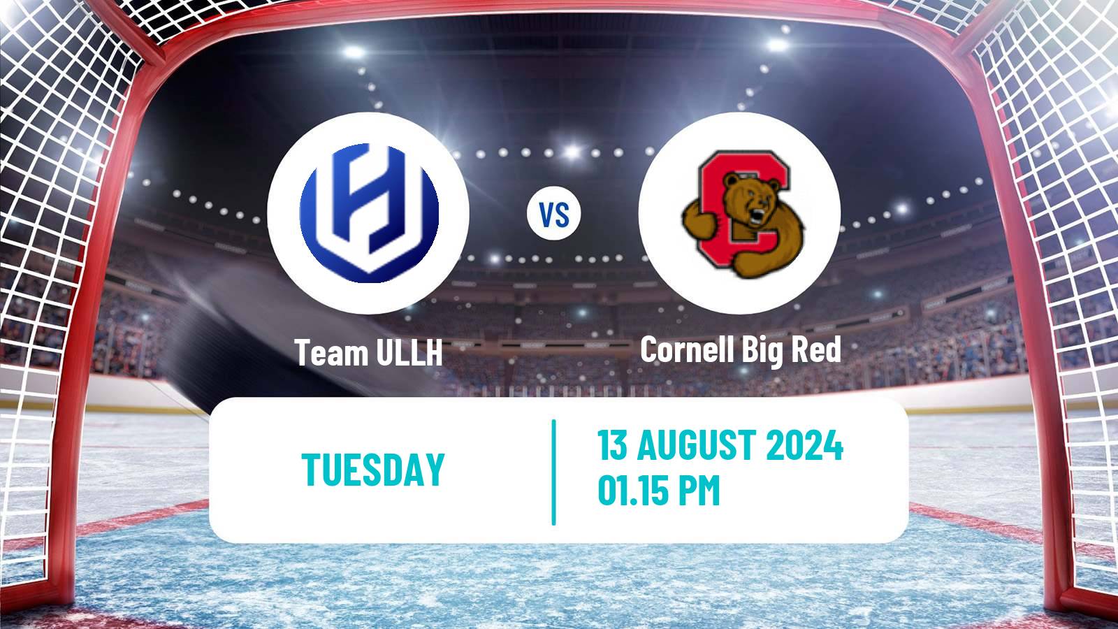 Hockey Club Friendly Ice Hockey Team ULLH - Cornell Big Red