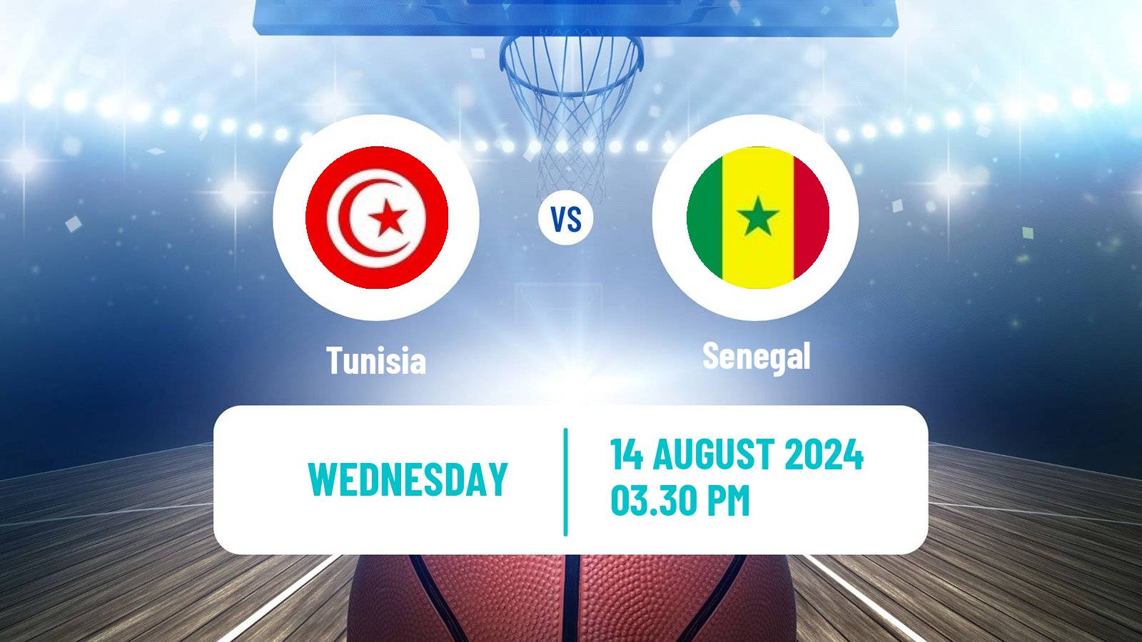 Basketball Friendly International Basketball Tunisia - Senegal