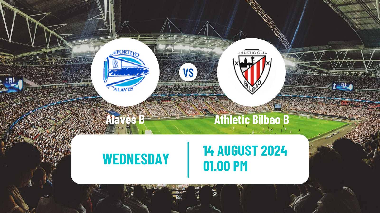 Soccer Club Friendly Alavés B - Athletic Bilbao B