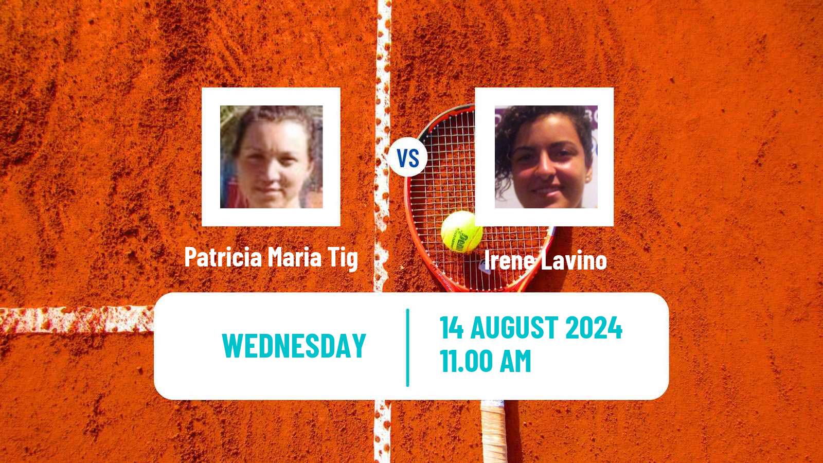 Tennis ITF W35 Bistrita Women Patricia Maria Tig - Irene Lavino