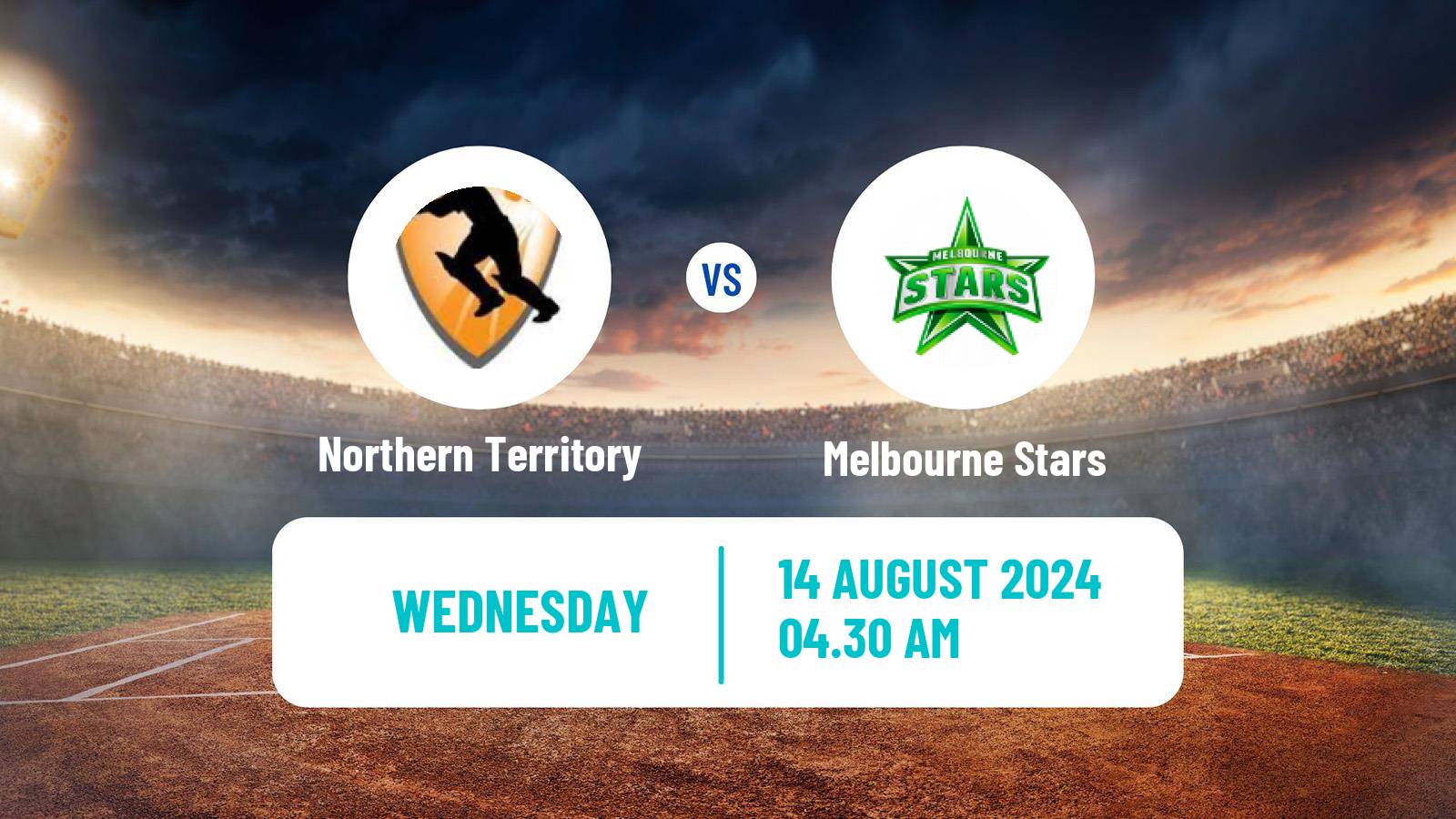 Cricket Australian Top End Series Northern Territory - Melbourne Stars