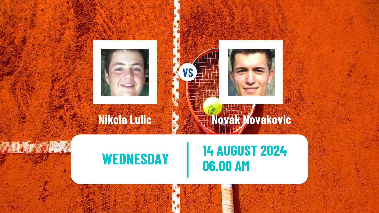 Tennis ITF M15 Kursumlijska Banja 15 Men Nikola Lulic - Novak Novakovic