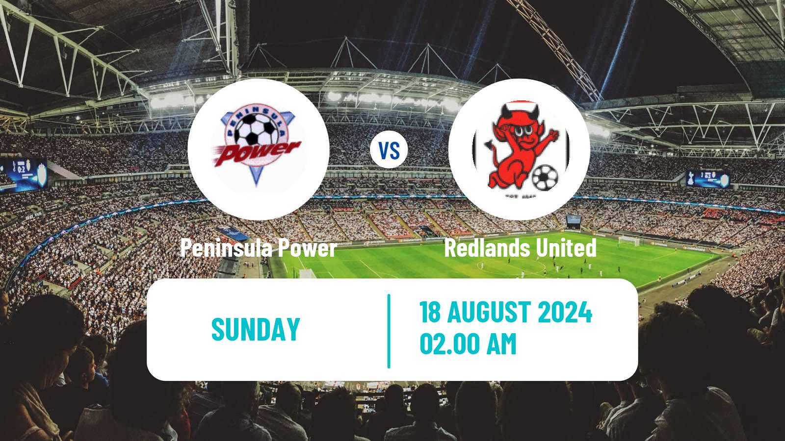 Soccer Australian NPL Queensland Peninsula Power - Redlands United