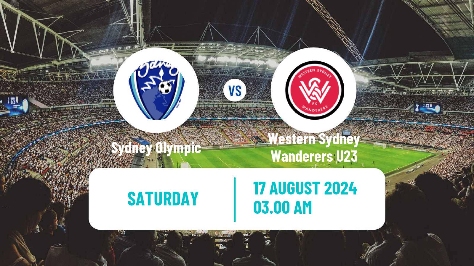 Soccer Australian NPL NSW Sydney Olympic - Western Sydney Wanderers U23