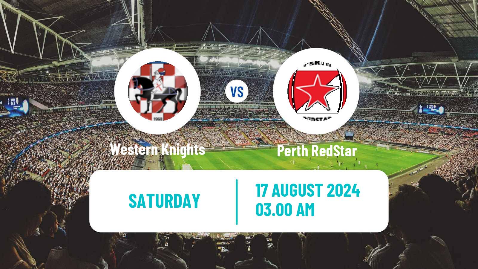 Soccer Australian NPL Western Australia Western Knights - Perth RedStar