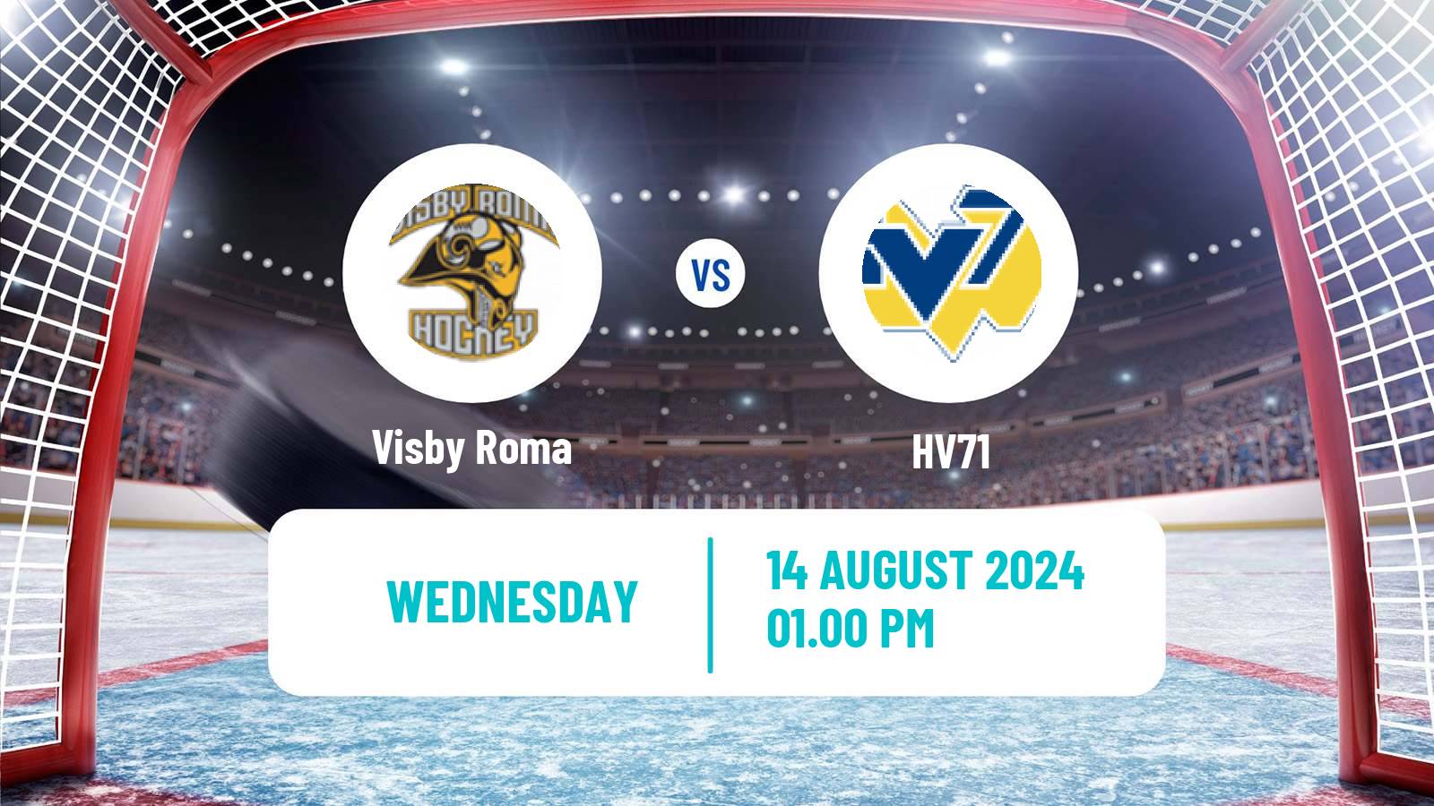 Hockey Club Friendly Ice Hockey Visby Roma - HV71