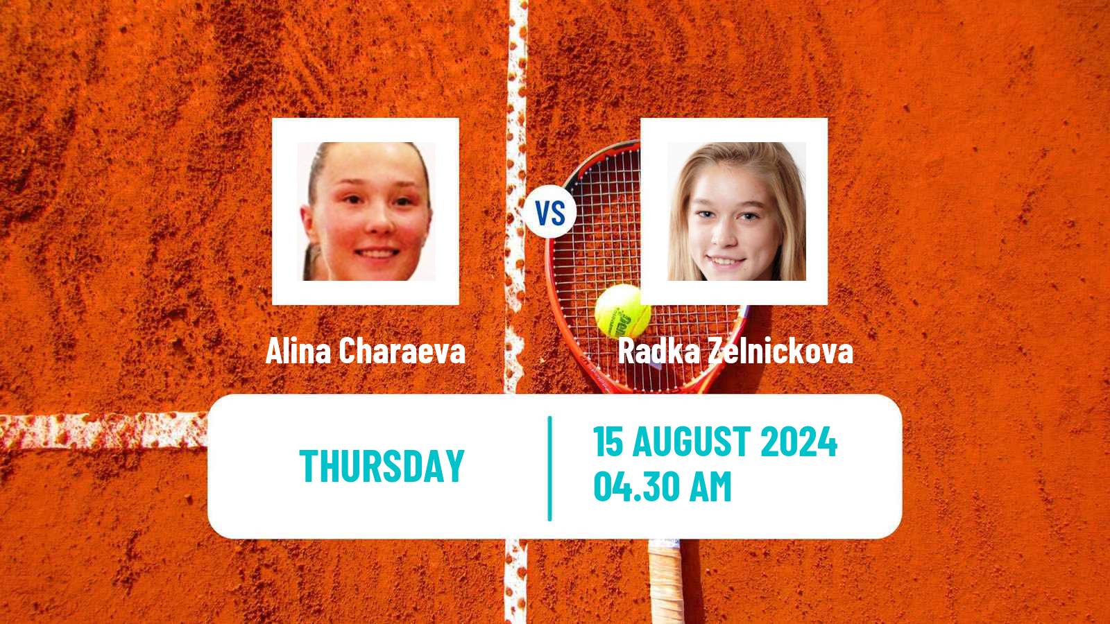 Tennis ITF W50 Ourense Women Alina Charaeva - Radka Zelnickova