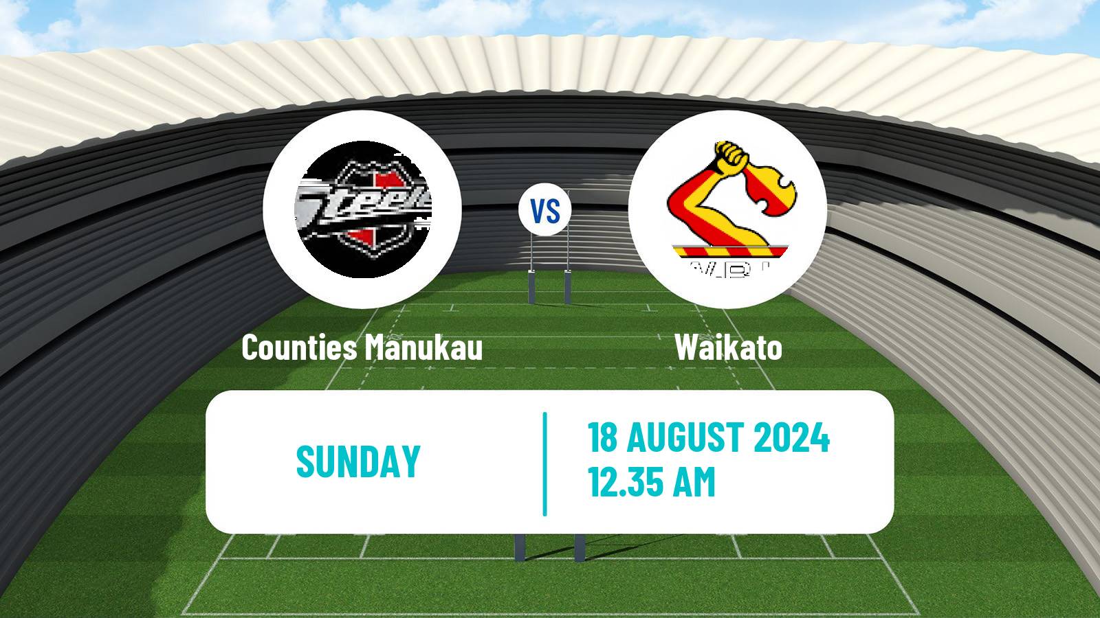 Rugby union New Zealand Bunnings NPC Counties Manukau - Waikato