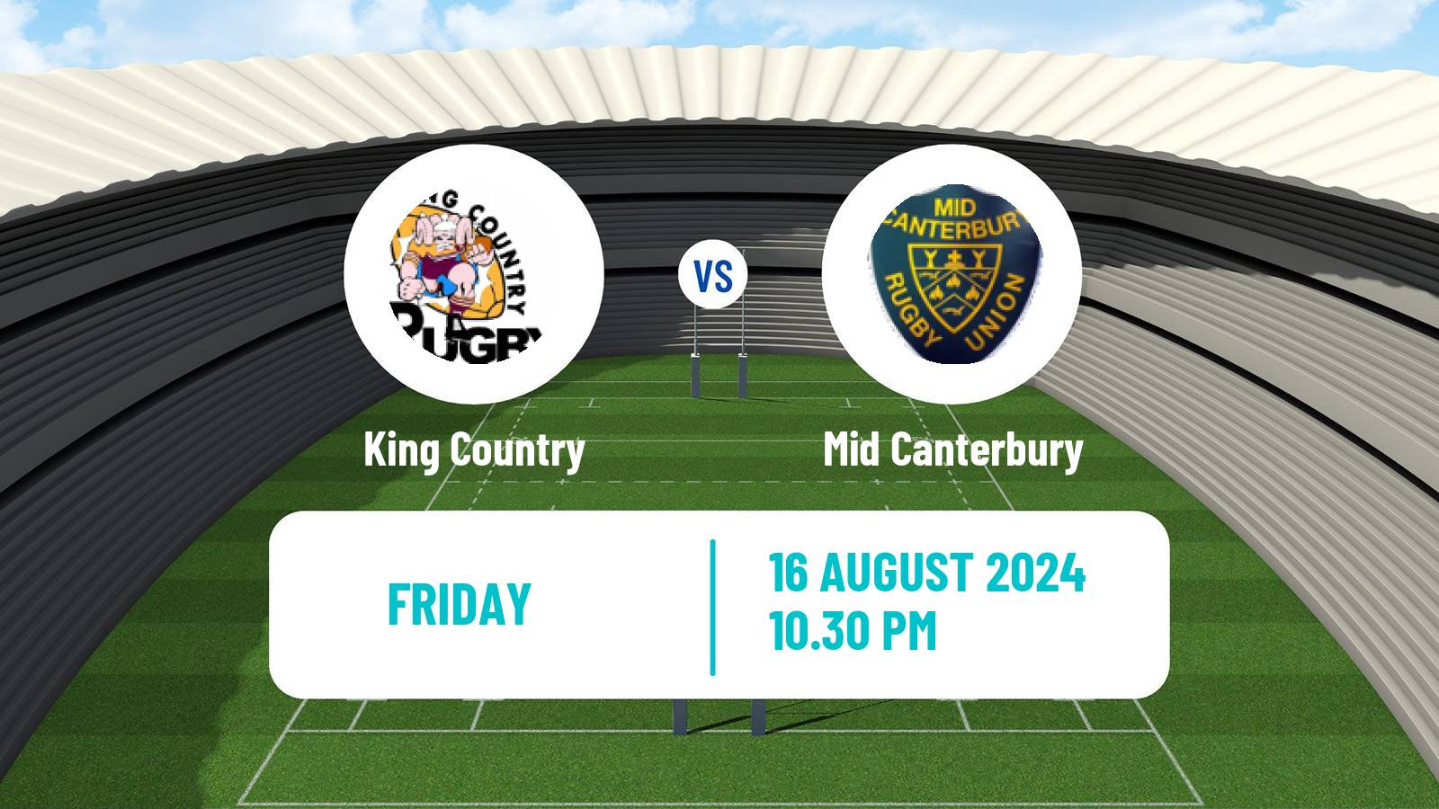 Rugby union Heartland Championships King Country - Mid Canterbury