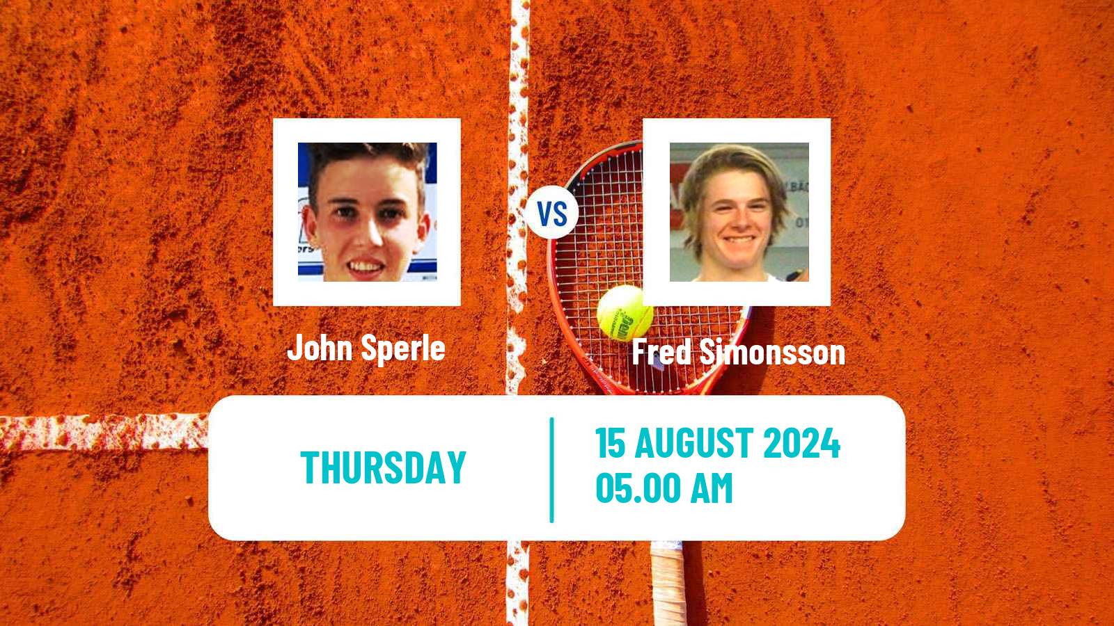 Tennis ITF M15 Ystad Men John Sperle - Fred Simonsson