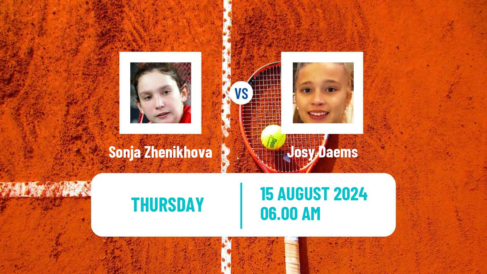 Tennis ITF W35 Erwitte Women Sonja Zhenikhova - Josy Daems