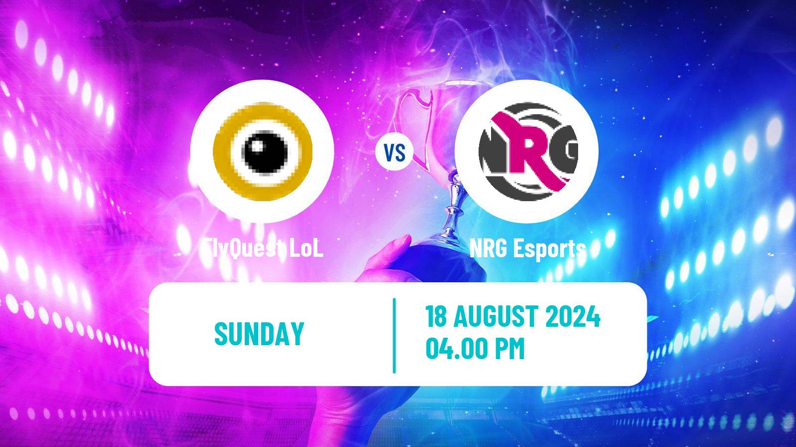 Esports League Of Legends Lcs FlyQuest - NRG Esports