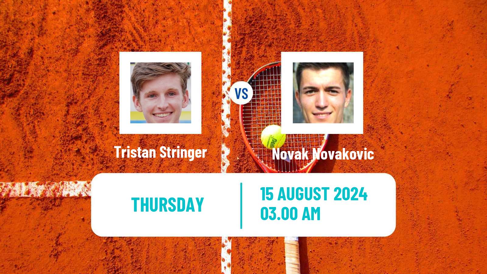 Tennis ITF M15 Kursumlijska Banja 15 Men Tristan Stringer - Novak Novakovic