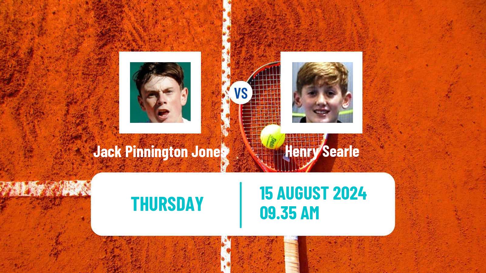 Tennis ITF M25 Aldershot Men Jack Pinnington Jones - Henry Searle