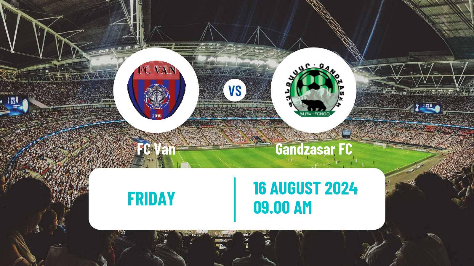 Soccer Armenian Premier League Van - Gandzasar