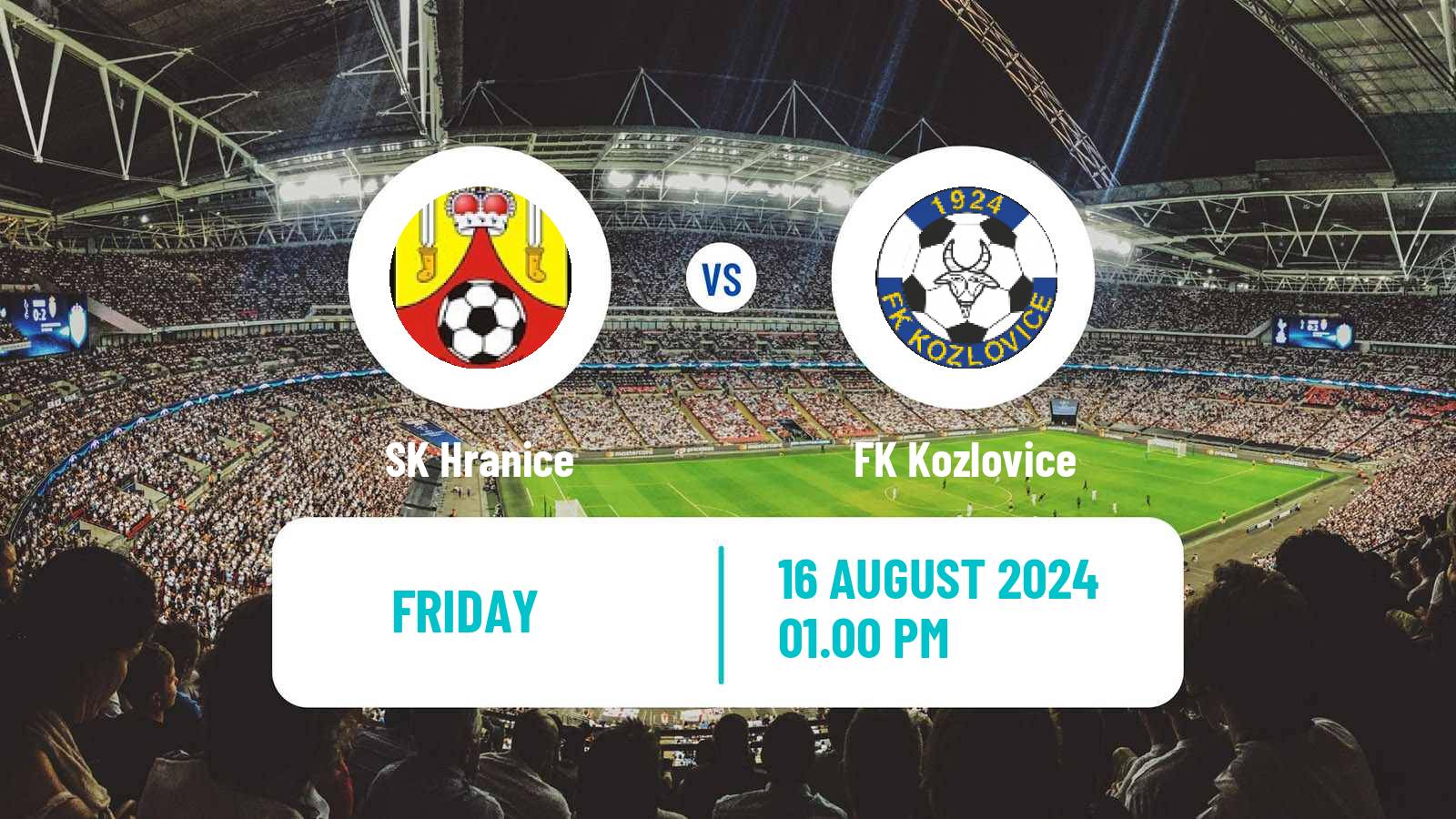 Soccer Czech Division E Hranice - Kozlovice