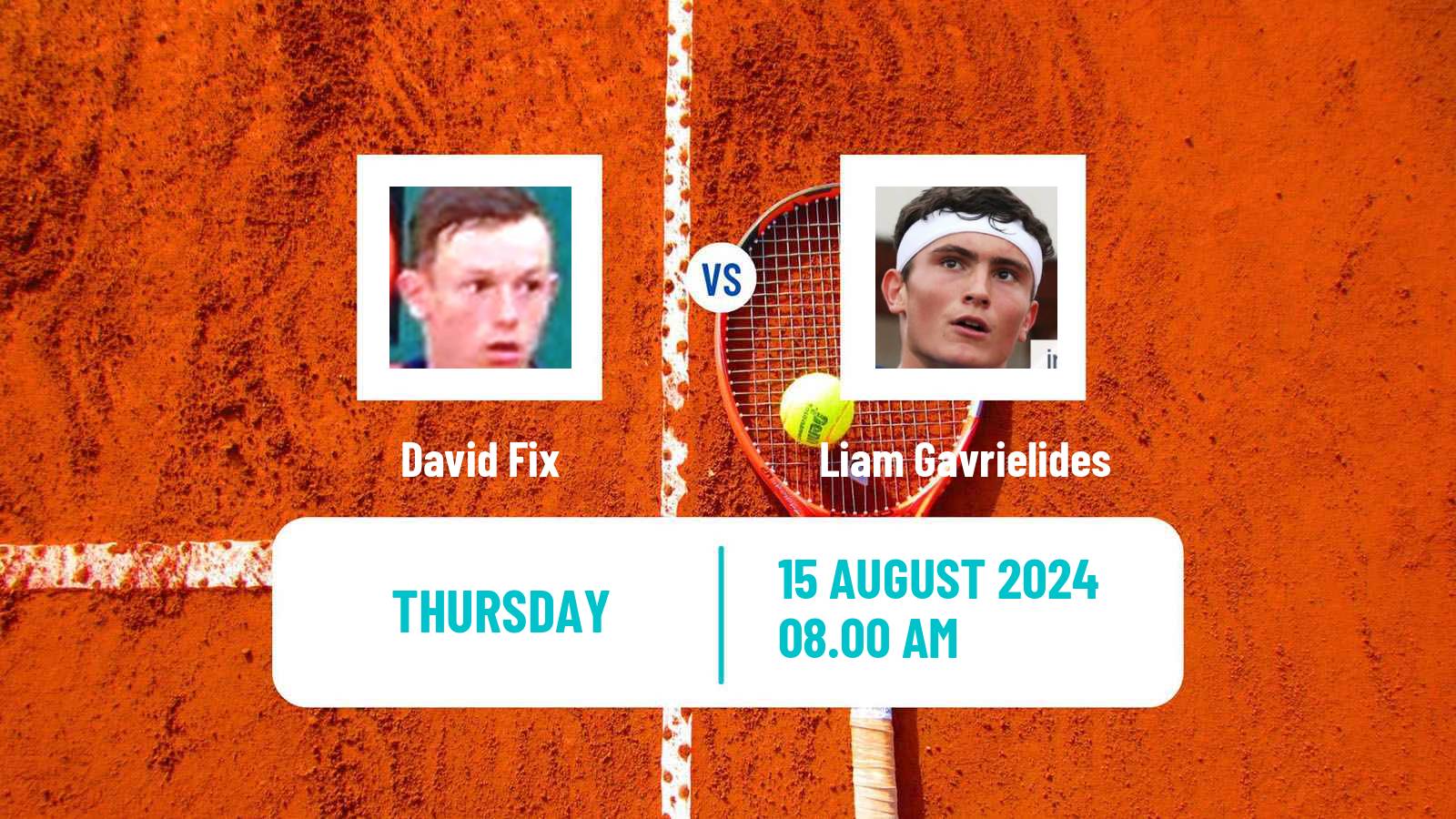 Tennis ITF M15 Uberlingen Men David Fix - Liam Gavrielides