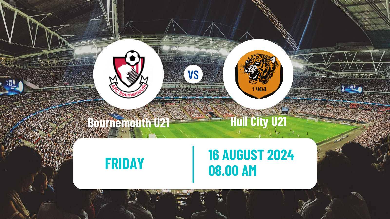 Soccer English Professional Development League Bournemouth U21 - Hull City U21