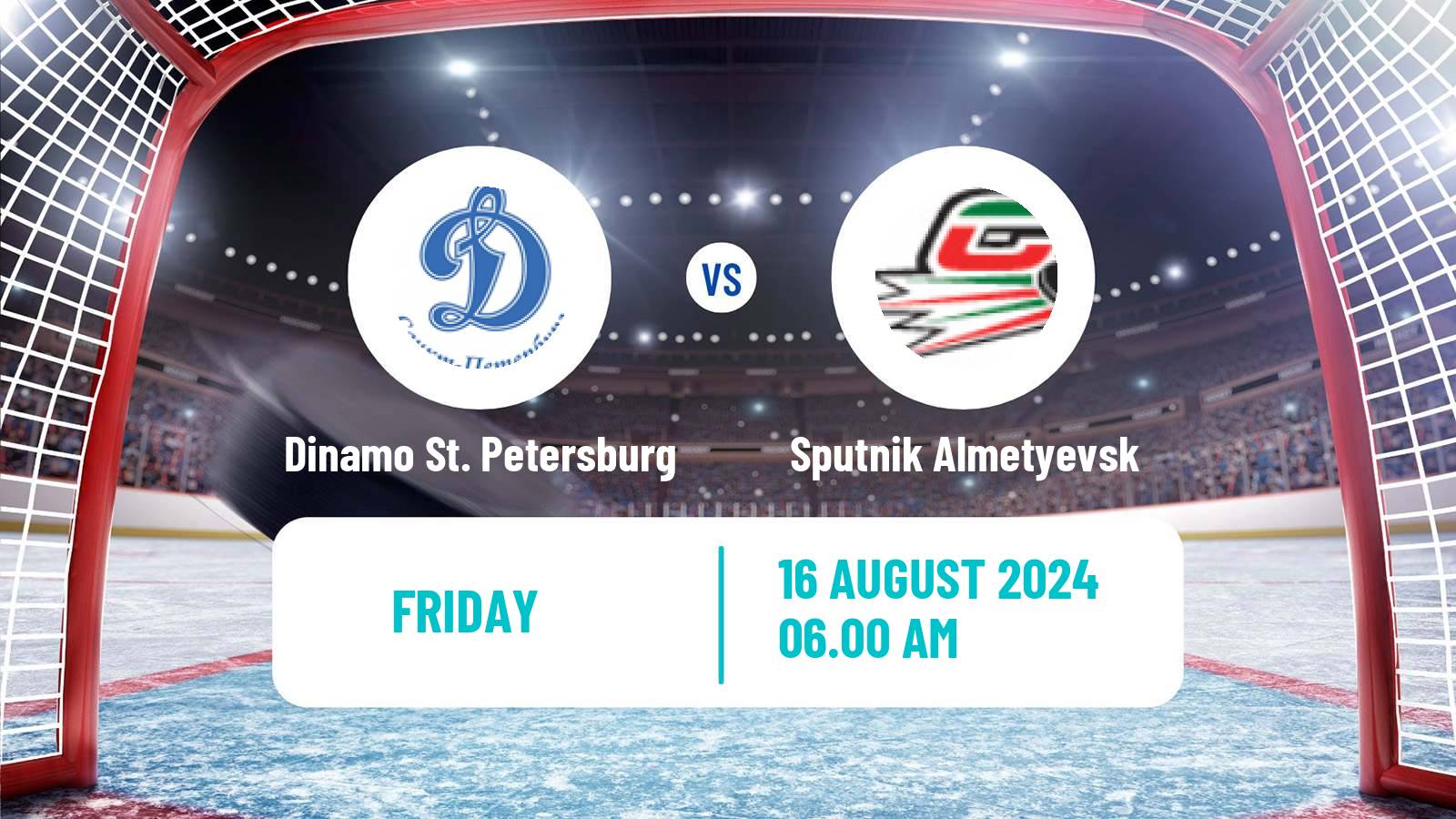 Hockey Club Friendly Ice Hockey Dinamo St. Petersburg - Sputnik Almetyevsk