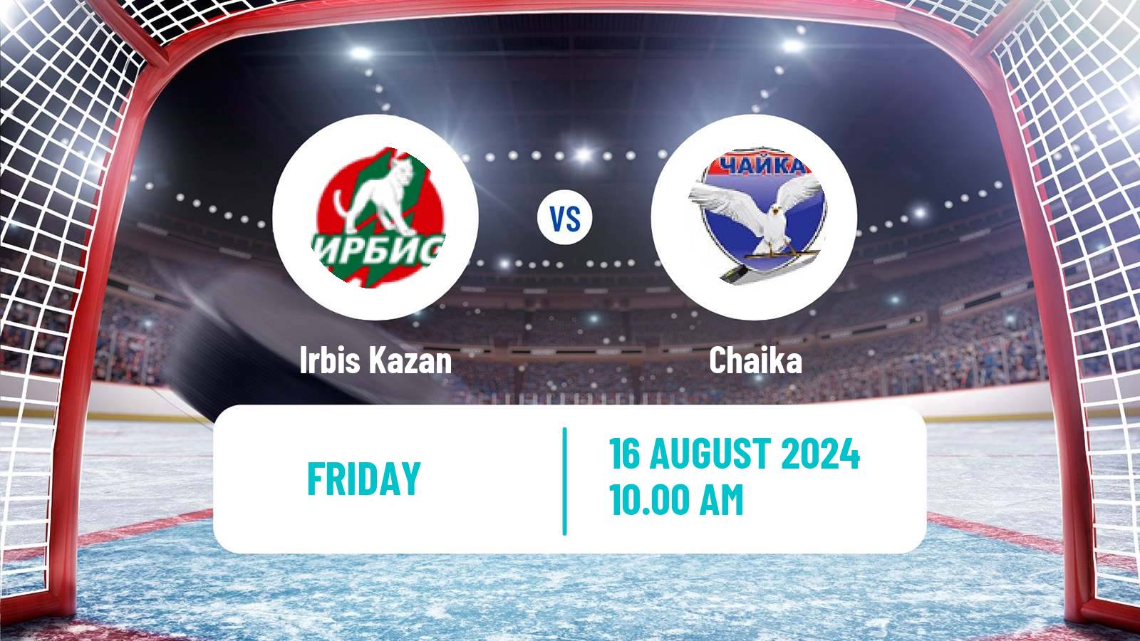 Hockey Club Friendly Ice Hockey Irbis Kazan - Chaika