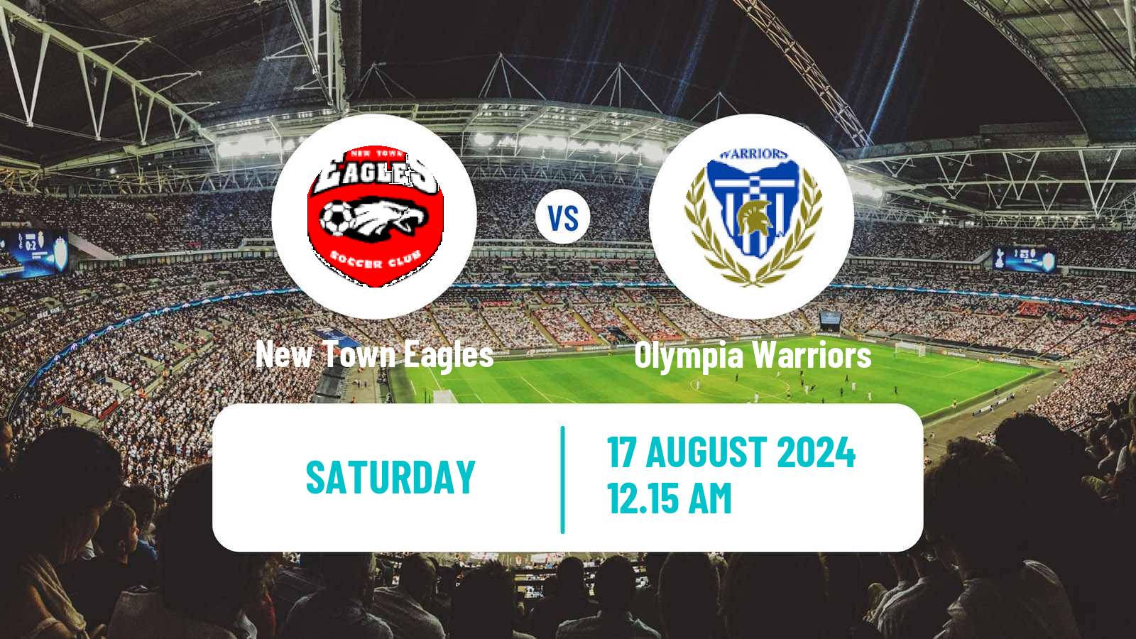 Soccer Australian Tasmania Southern Championship New Town Eagles - Olympia Warriors