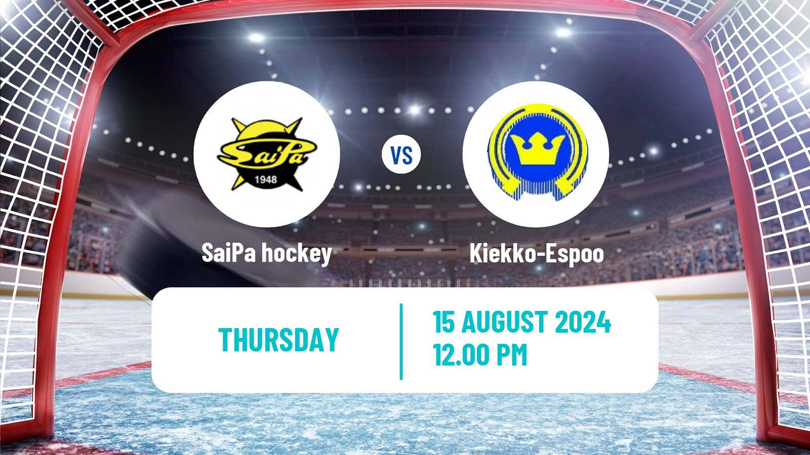 Hockey Club Friendly Ice Hockey SaiPa - Kiekko-Espoo