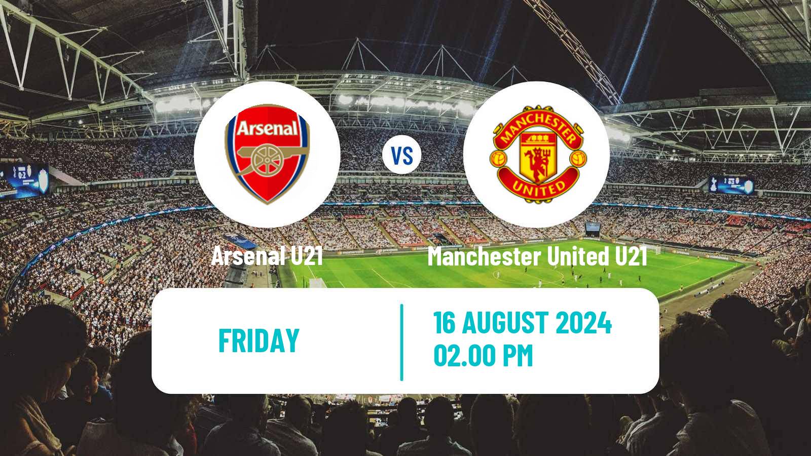 Soccer English Premier League 2 Arsenal U21 - Manchester United U21