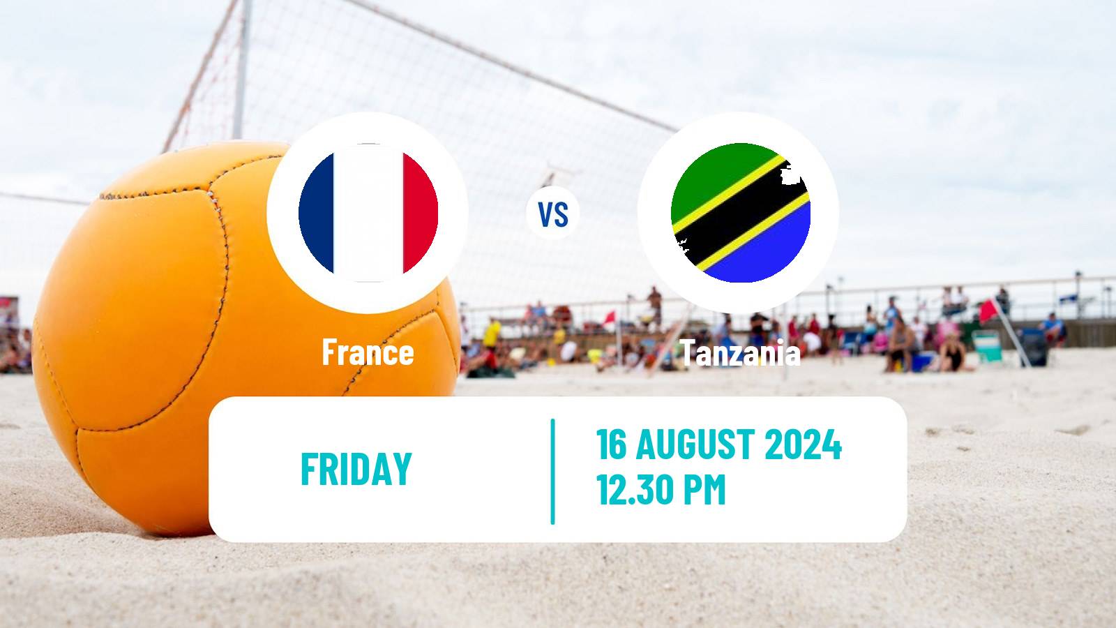 Beach soccer Casablanca Cup France - Tanzania