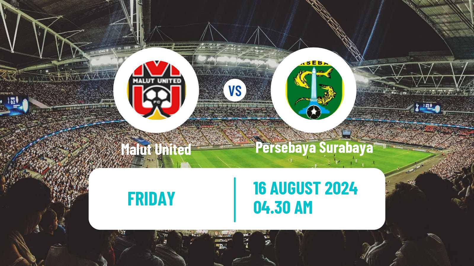 Soccer Indonesian Liga 1 Malut United - Persebaya Surabaya