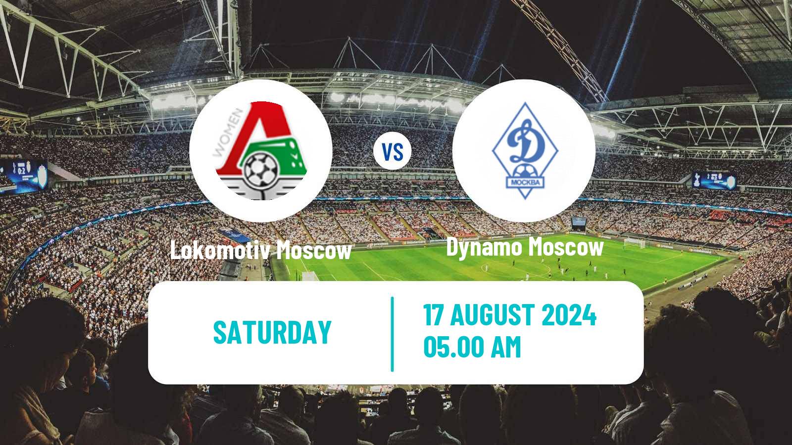 Soccer Russian Supreme Division Women Lokomotiv Moscow - Dynamo Moscow