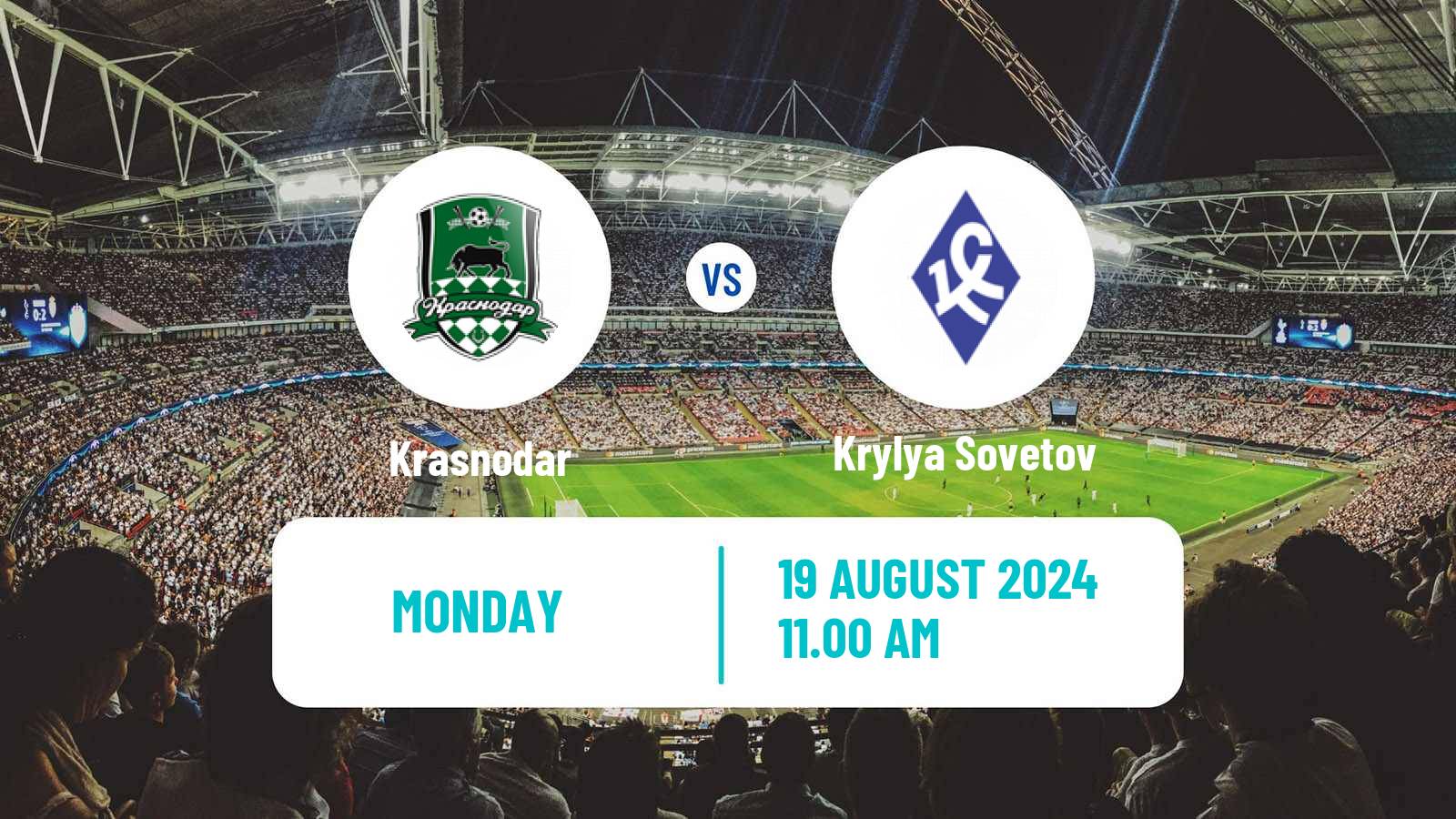 Soccer Russian Supreme Division Women Krasnodar - Krylya Sovetov