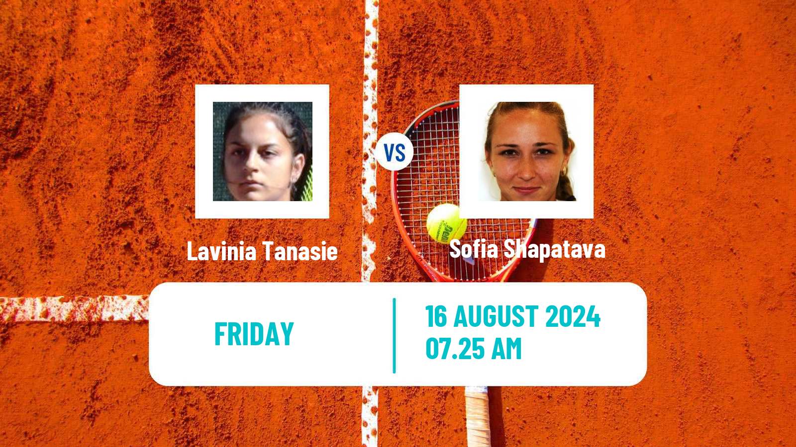 Tennis ITF W35 Bistrita Women Lavinia Tanasie - Sofia Shapatava