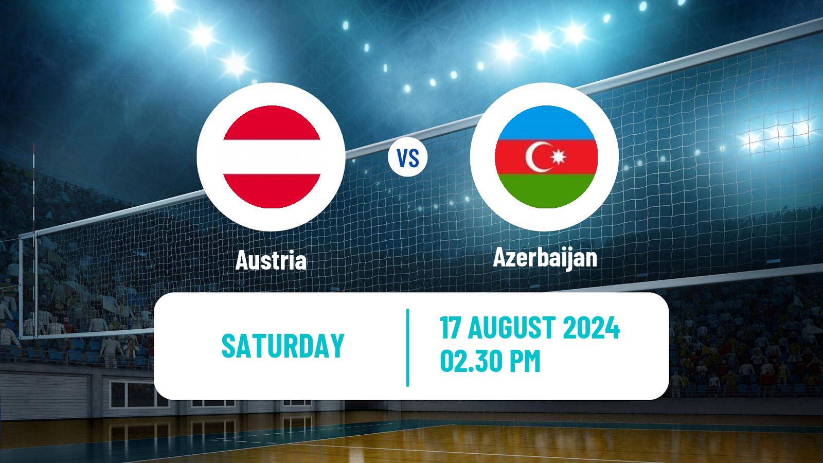 Volleyball European Championships Volleyball Austria - Azerbaijan